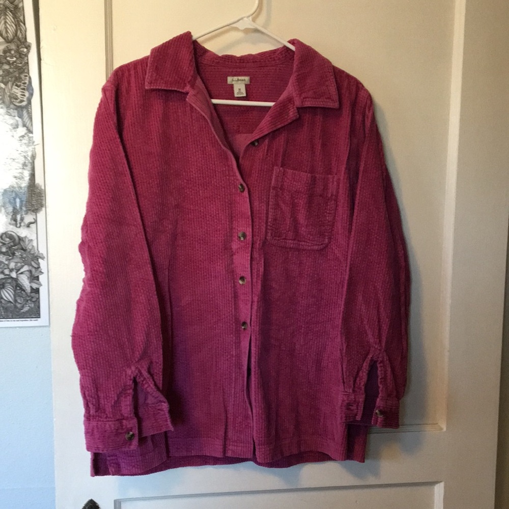 Vintage LL Bean Corduroy Button-up Shirt